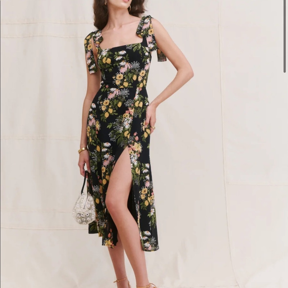 NWOT Reformation Twilight Dress Sicilia - Picture 1 of 8